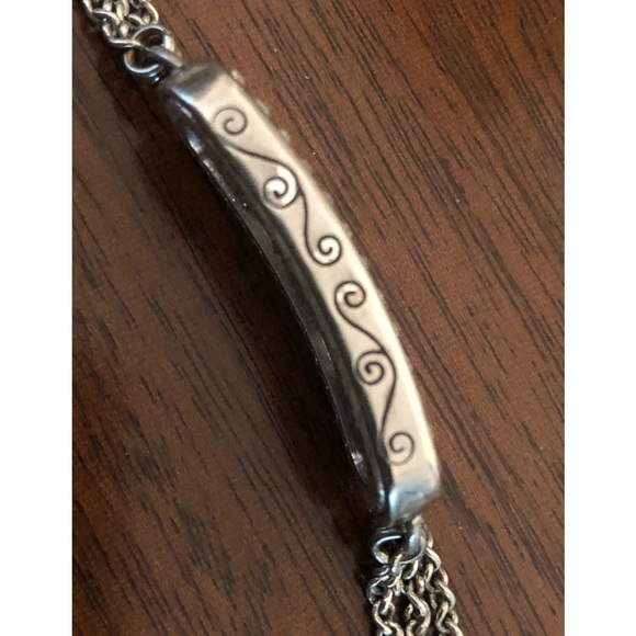 Brighton SLIDING HEARTS retired bracelet Swarovski crystals - Picture 11 of 12